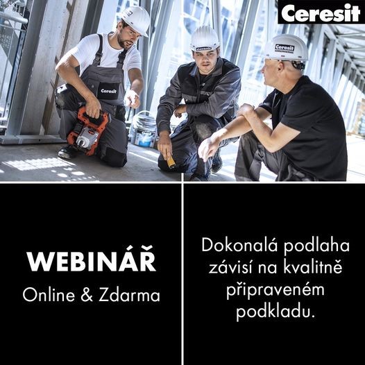 Webinář “Jak správně připravit podklad pro podlahu“ - 19.4.